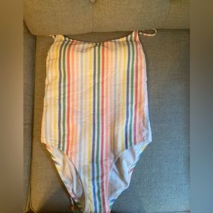NWT seersucker jcrew swimsuit size 8